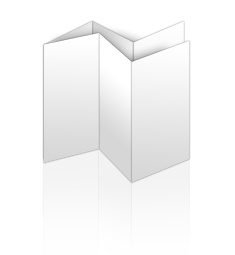 Folder DIN lang, 12-Seitig, Parallel+Zick-Zack-Falz